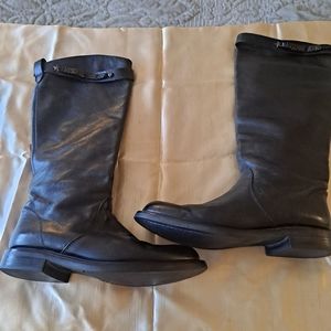 Moschino leather boots